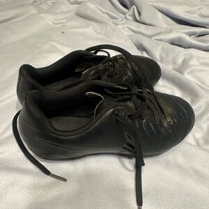 Black Kids Soccer Cleats
